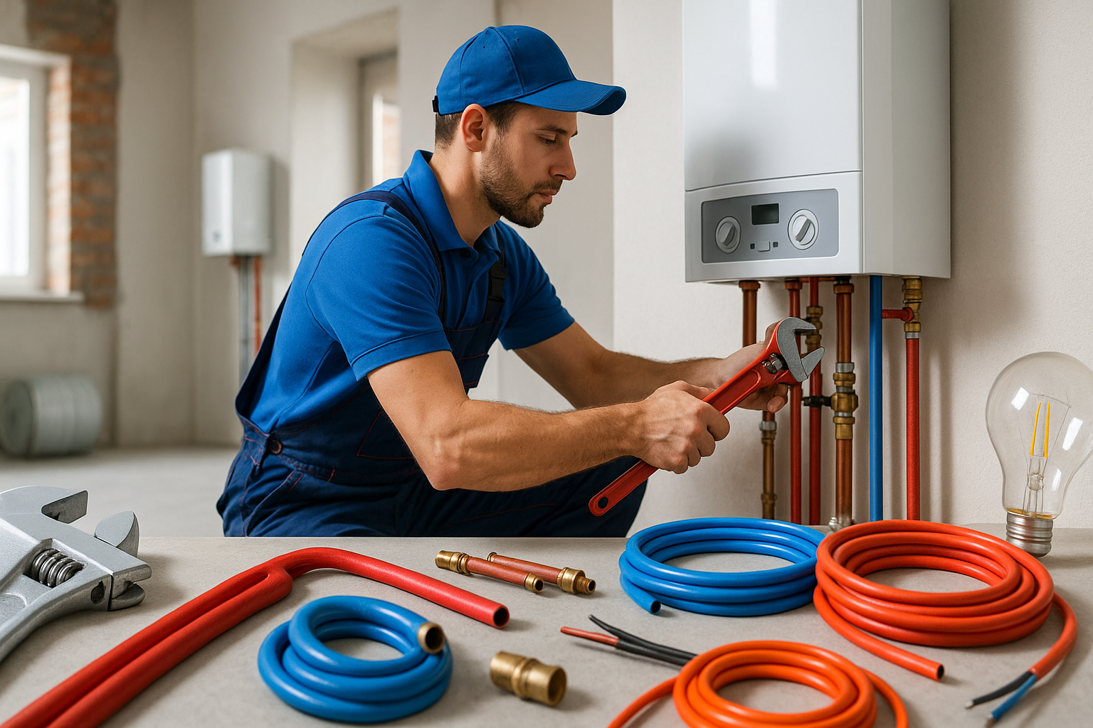 Atelier professionnel MULTISERVICES - Techniciens experts en plomberie, chauffage et électricité